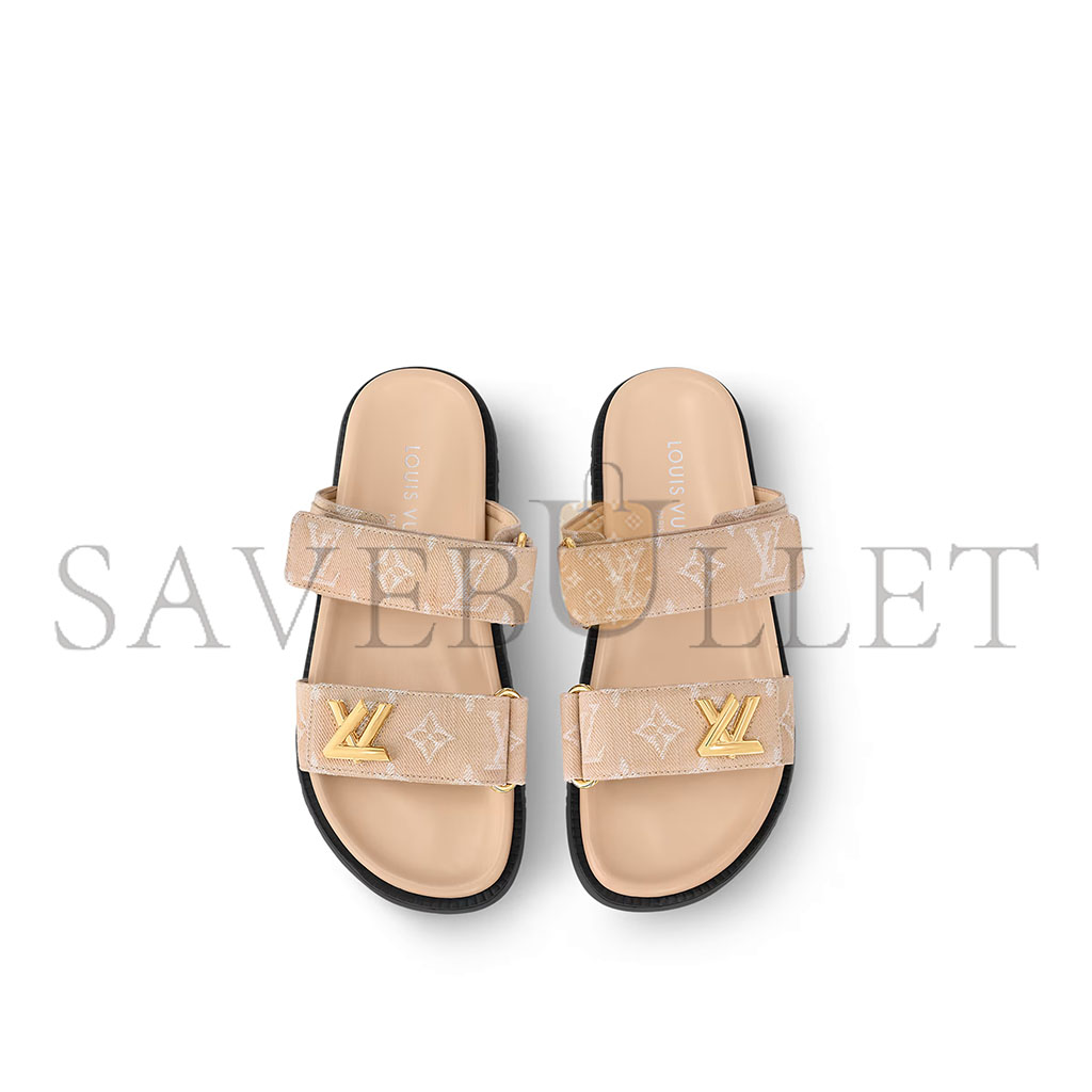 LOUIS VUITTON LV SUNSET FLAT COMFORT MULE 1ACZ8E LOUIS VUITTON LV SUNSET FLAT COMFORT MULE 1ACZ8E